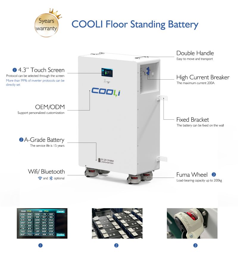 Floor Standing Lithium Batteries