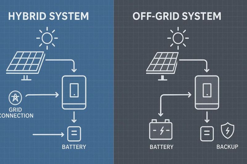 Hybrid vs. Off-Grid